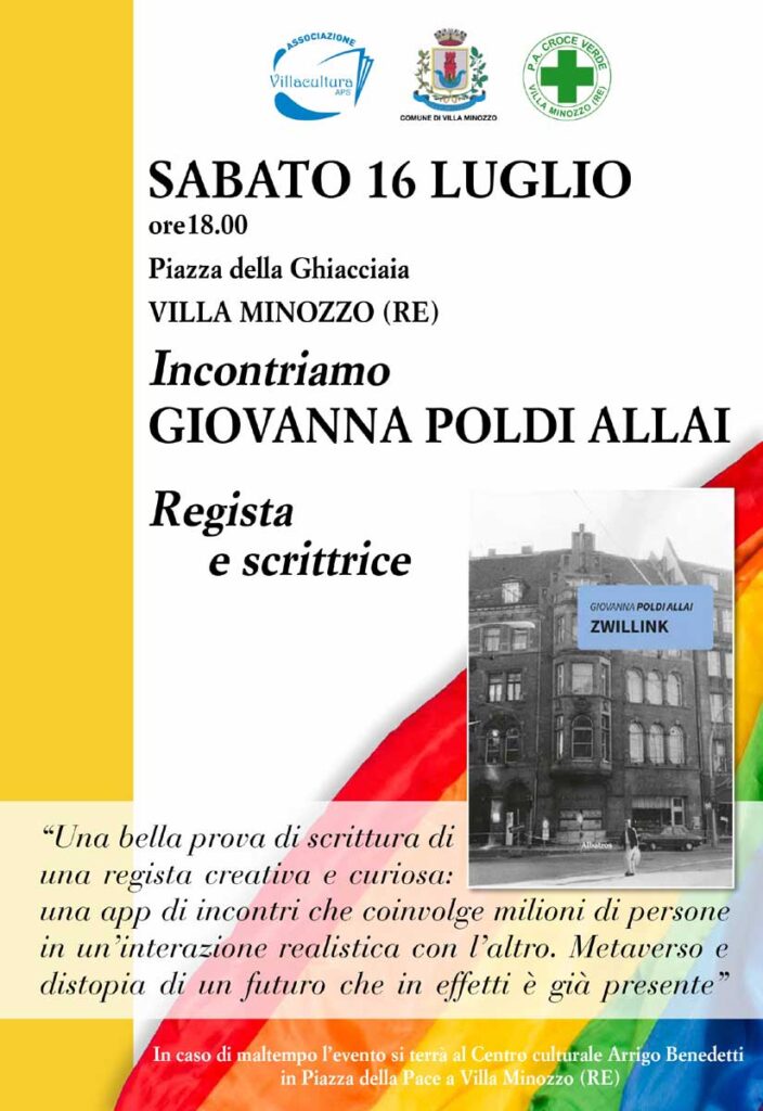 Sabato 16 luglio Incontriamo Giovanna Poldi Allai